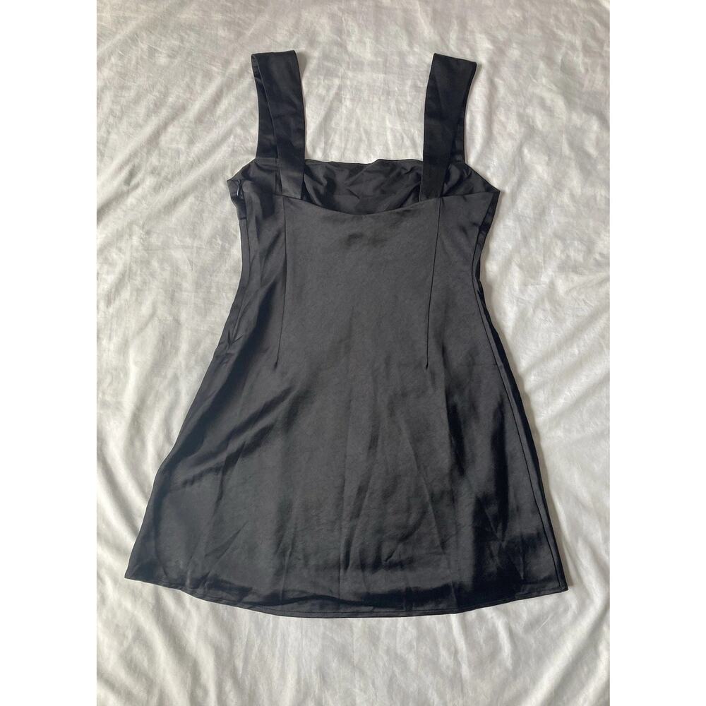 NEW Princess Polly Radioactive Bias Cut Satin Mini Cocktail Party Dress - US 8 - Picture 11 of 13